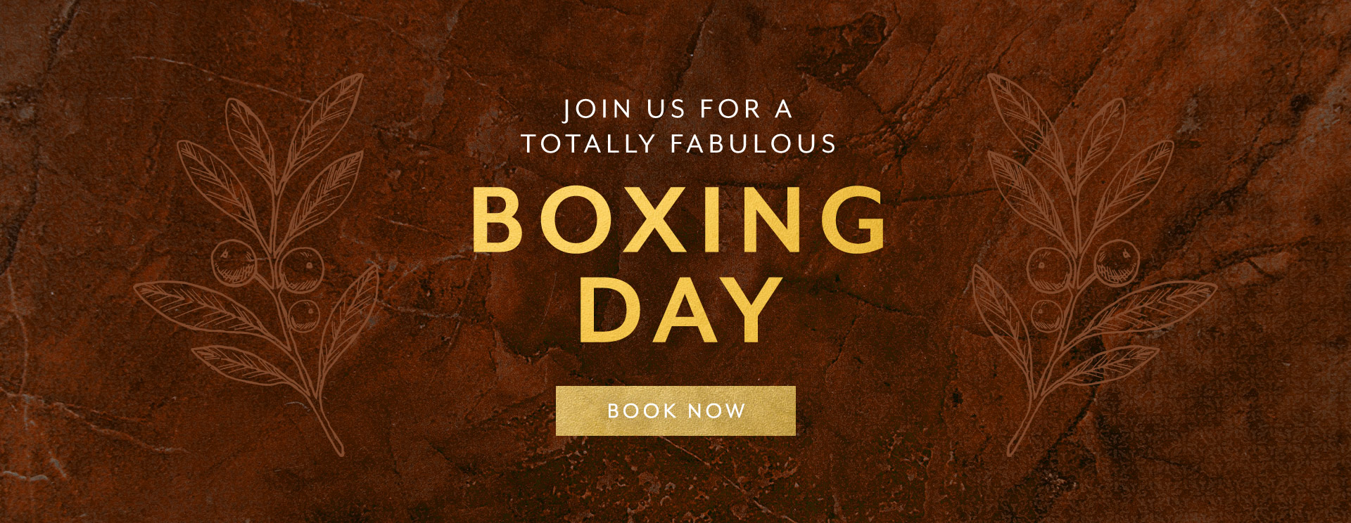 Boxing Day menu at The George