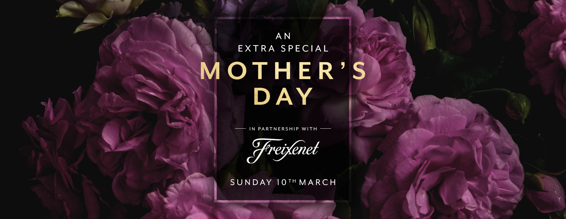 Mother’s Day menu/meal in Bromley
