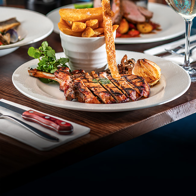 A La Carte menu at The George