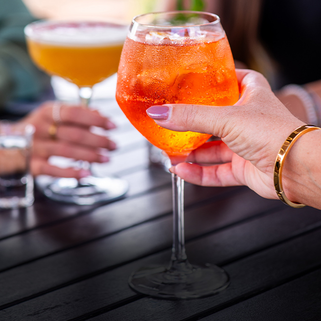 Wine & Drinks menu at The George